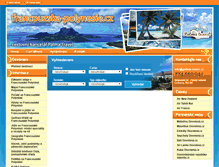 Tablet Screenshot of francouzska-polynesie.cz
